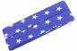 Preview: Oaki Doki Baumwoll Schrägband Sterne Royalblau Breite40/20mm Länge 3 Meter